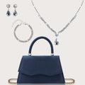 Velvet Evening Bag – Structured Luxury Handbag