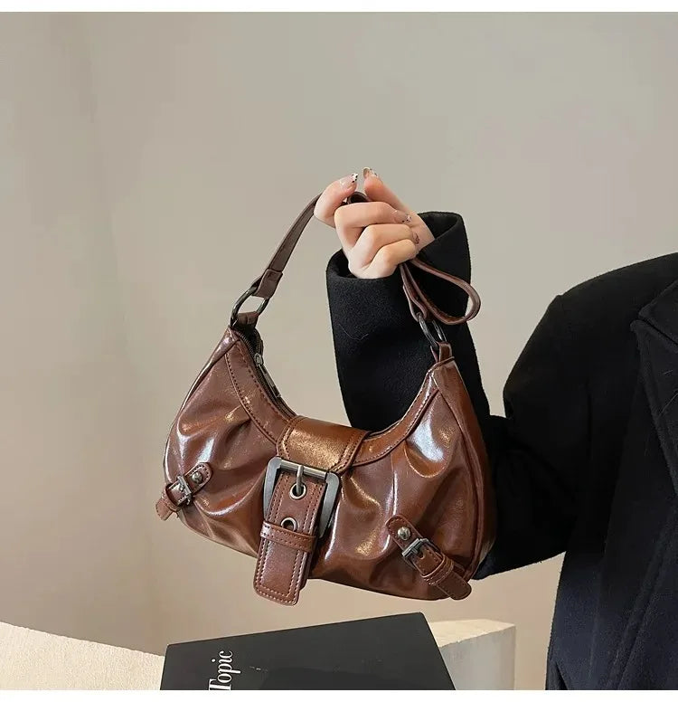 Y2K Retro Hobo Shoulder Bag