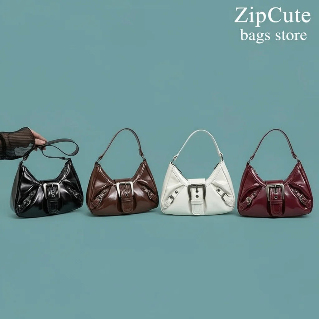 Y2K Retro Hobo Shoulder Bag