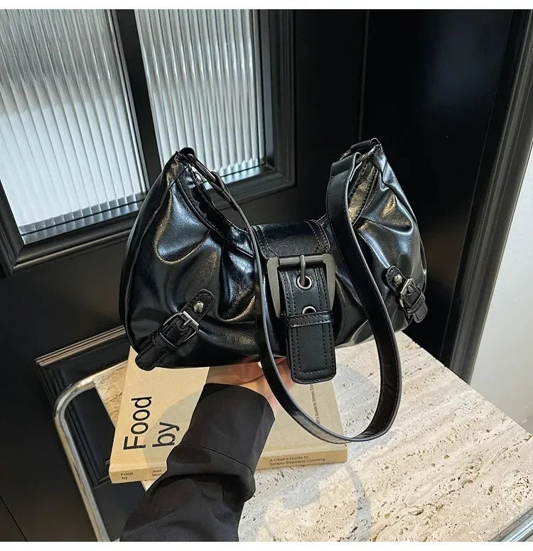 Y2K Retro Hobo Shoulder Bag