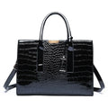 Luxury Crocodile Pattern Handbag