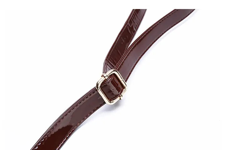 Luxury Crocodile Pattern Handbag