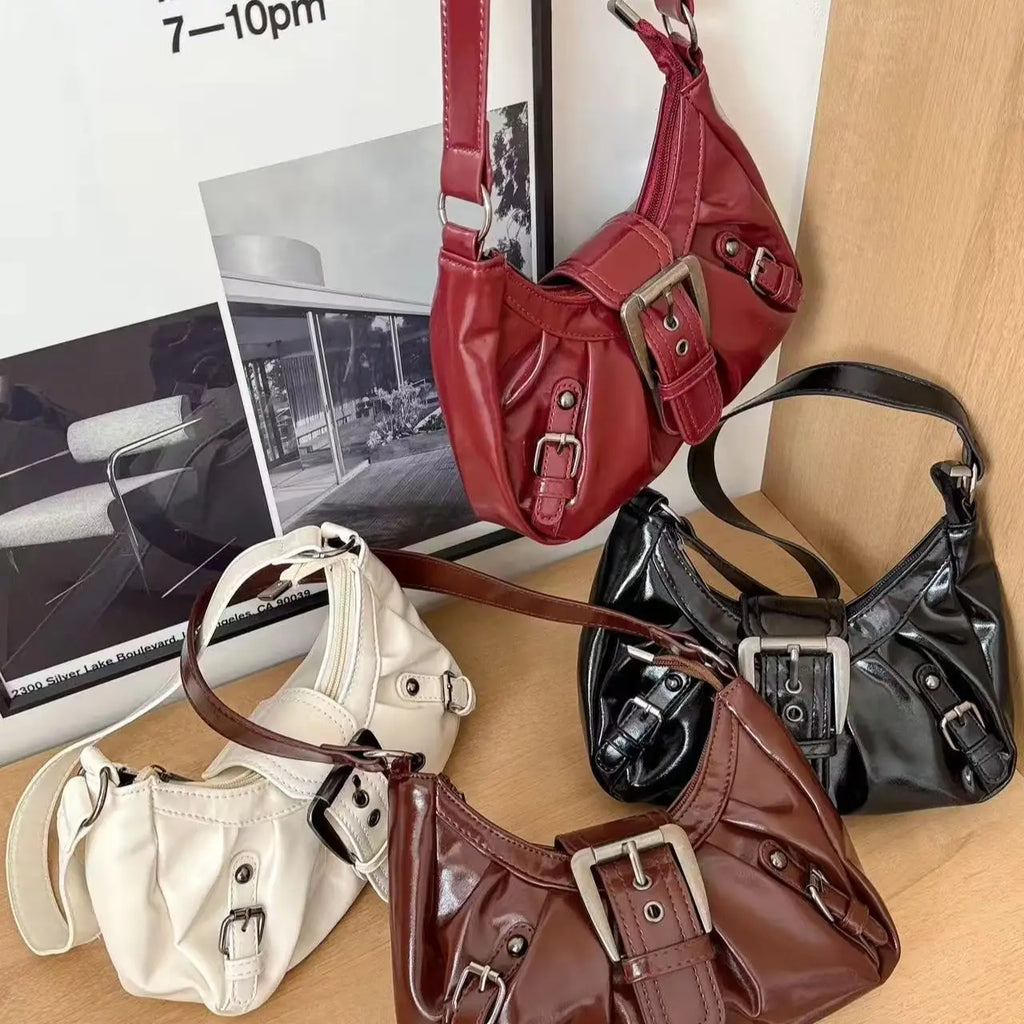Y2K Retro Hobo Shoulder Bag